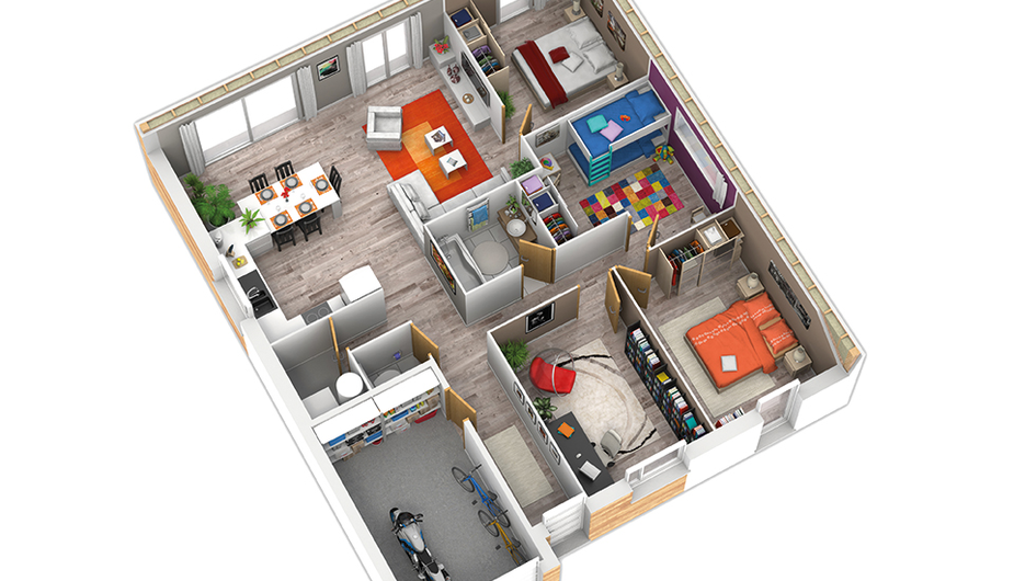 maison 4 chambres cholet